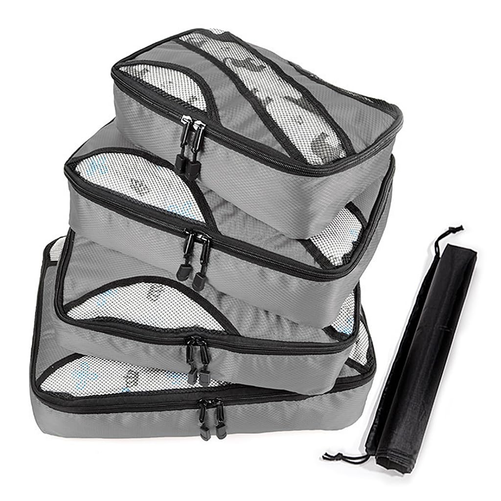 PALAY 4 Set Luggage Packing Organization Cubes, Travel Cubes Travel Organizer Bags for Carry on Luggage, Compression Suitcase Organizer Bags Set for Travel Essentials PALAY 4 Set Luggage Packing Organization Cubes, Travel Cubes Travel Organizer Bags for Carry on Luggage, Compression Suitcase Organizer Bags Set for Travel Essentials